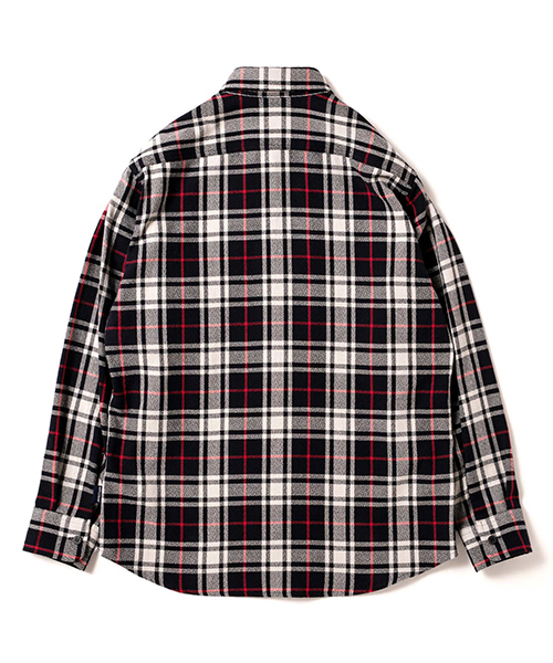 APPLEBUM（アップルバム）の「British Check Nel Shirt（シャツ/ブラウス・メンズ・ネイビー/レッド・M/L/XL）」の13枚目の写真