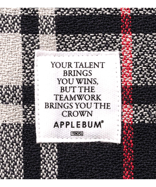 APPLEBUM（アップルバム）の「British Check Nel Shirt（シャツ/ブラウス・メンズ・ネイビー/レッド・M/L/XL）」の3枚目の写真