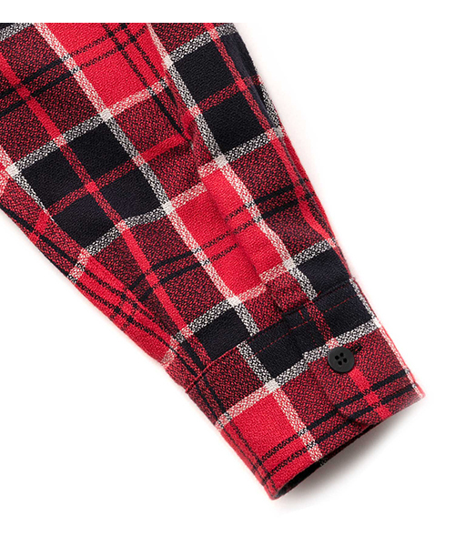 APPLEBUM チェック柄ネルシャツ アップルバム シャツ APPLEBUM SHAGGY CHECK NEL SHIRT メンズ