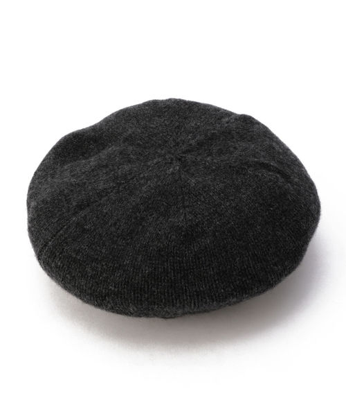 SHIPS(シップス)の「SU: ウール ニット ベレー帽(ハンチング/ベレー帽・メンズ・ブラック/ネイビー/グレー/ワイン・ONE SIZE)」の1枚目の写真