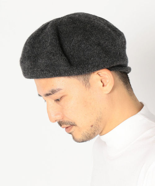 SHIPS(シップス)の「SU: ウール ニット ベレー帽(ハンチング/ベレー帽・メンズ・ブラック/ネイビー/グレー/ワイン・ONE SIZE)」の9枚目の写真