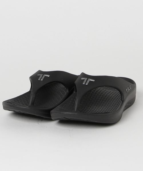 TELIC(テリック)の「【TELIC】テリック フリップフロップ(LOGO IMPACT)(サンダル)」|ブラック