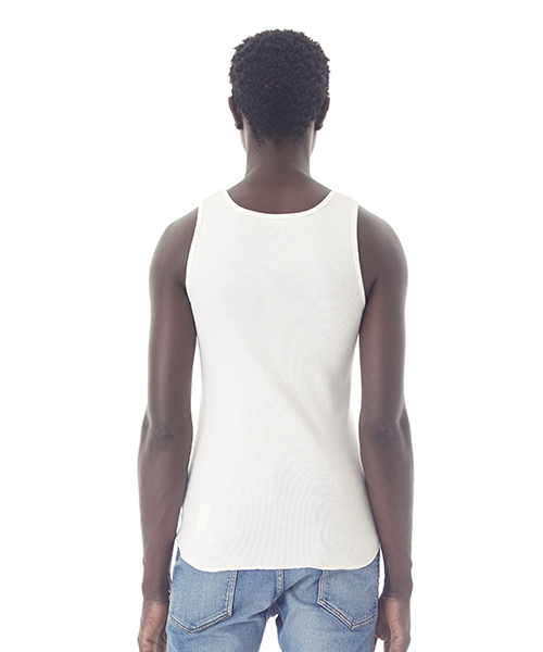 DAILY STANDARD by SANDINISTA(デイリースタンダードバイサンディニスタ)の「Cadet Rib Tank Top / リブタンクトップ(タンクトップ・メンズ・ブラック/ネイビー/ホワイト/ヘザーグレー・LARGE/SMALL/MEDIUM/X-LARGE)」の18枚目の写真
