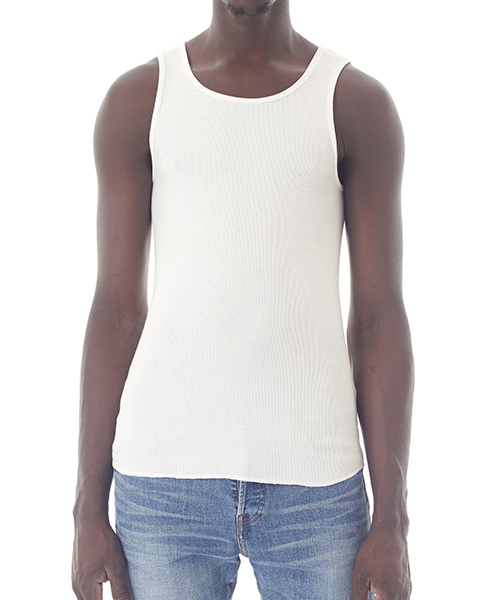 DAILY STANDARD by SANDINISTA(デイリースタンダードバイサンディニスタ)の「Cadet Rib Tank Top / リブタンクトップ(タンクトップ・メンズ・ブラック/ネイビー/ホワイト/ヘザーグレー・LARGE/SMALL/MEDIUM/X-LARGE)」の16枚目の写真