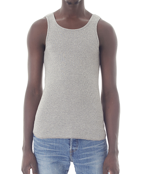 DAILY STANDARD by SANDINISTA(デイリースタンダードバイサンディニスタ)の「Cadet Rib Tank Top / リブタンクトップ(タンクトップ・メンズ・ブラック/ネイビー/ホワイト/ヘザーグレー・LARGE/SMALL/MEDIUM/X-LARGE)」の14枚目の写真