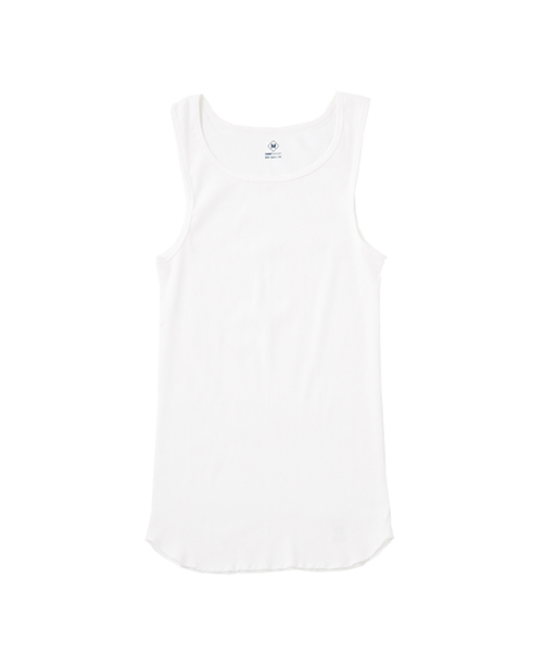 DAILY STANDARD by SANDINISTA(デイリースタンダードバイサンディニスタ)の「Cadet Rib Tank Top / リブタンクトップ(タンクトップ・メンズ・ブラック/ネイビー/ホワイト/ヘザーグレー・LARGE/SMALL/MEDIUM/X-LARGE)」の5枚目の写真