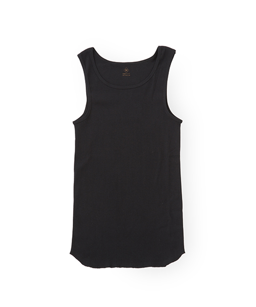 DAILY STANDARD by SANDINISTA(デイリースタンダードバイサンディニスタ)の「Cadet Rib Tank Top / リブタンクトップ(タンクトップ・メンズ・ブラック/ネイビー/ホワイト/ヘザーグレー・LARGE/SMALL/MEDIUM/X-LARGE)」の6枚目の写真
