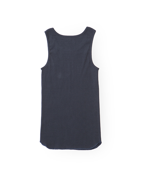 DAILY STANDARD by SANDINISTA(デイリースタンダードバイサンディニスタ)の「Cadet Rib Tank Top / リブタンクトップ(タンクトップ・メンズ・ブラック/ネイビー/ホワイト/ヘザーグレー・LARGE/SMALL/MEDIUM/X-LARGE)」の8枚目の写真