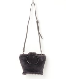【BarcosBlue】 リングハンドルマシュマロハンドバッグ