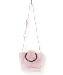 【BarcosBlue】 リングハンドルマシュマロハンドバッグ