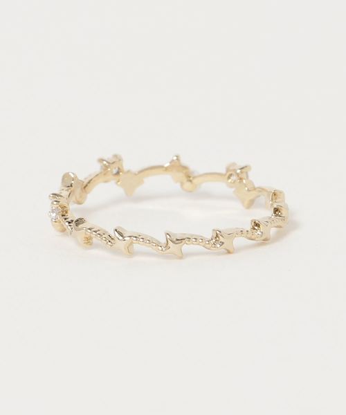 flower（フラワー）の「アステリズムリング（リング・レディース・ゴールド・FREE）」の2枚目の写真