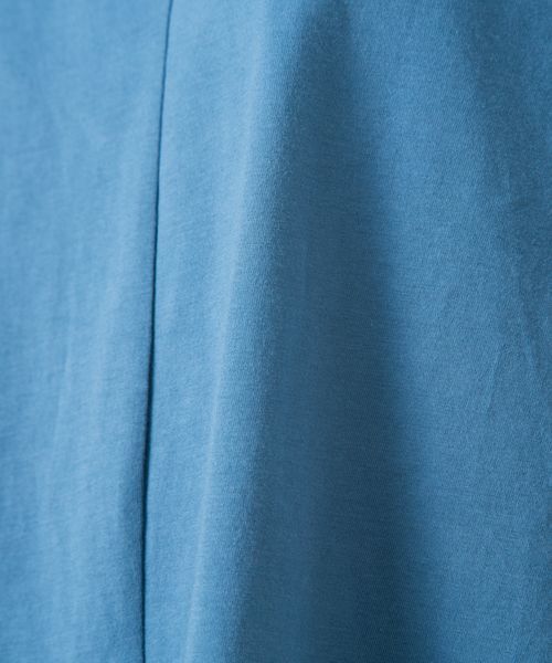 sabstreet my standard(サブストリートマイスタンダード)の「ロールアップスリーブイレヘムカットソー【大きいサイズ対応】【15号(3L)】(Tシャツ/カットソー・レディース・ブラック/カーキ/ブルー・15号)」の7枚目の写真