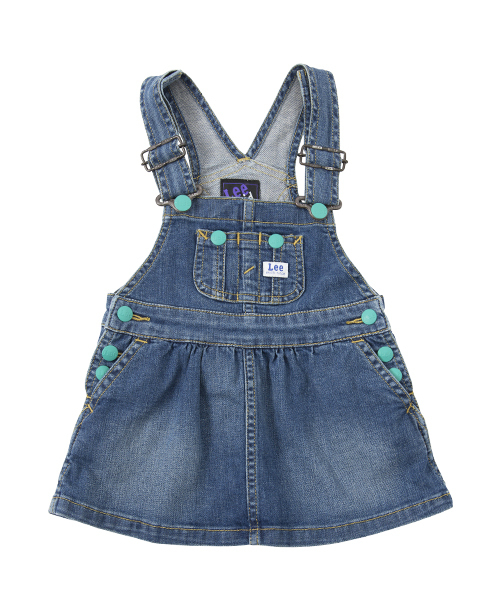 Lee（リー）の「XGS Lee GATHERD SALOPETTE SKIRT (2T・3T)（ワンピース・キッズ・ライトパープル/インディゴブルー・2T/3T）」の12枚目の写真