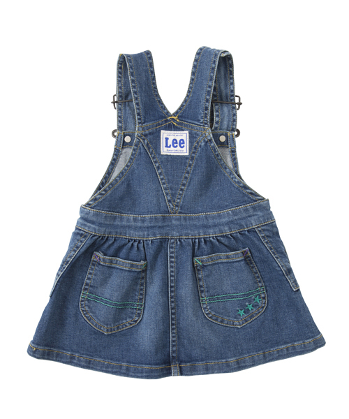 Lee（リー）の「XGS Lee GATHERD SALOPETTE SKIRT (2T・3T)（ワンピース・キッズ・ライトパープル/インディゴブルー・2T/3T）」の5枚目の写真