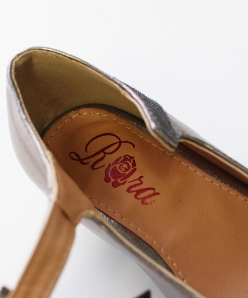 Rora（ローラ）の「カミーユ ヒール パンプス（パンプス・キッズ・シルバー・22cm/16cm/17cm/18cm/19cm/20cm/21cm）」の5枚目の写真