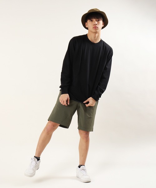 LOS ANGELES APPAREL(ロサンゼルスアパレル)の「【LA APPAREL】USAコットン無地 クルーネック長袖Tシャツ ロンT(Tシャツ/カットソー・メンズ・ネイビー/ホワイト/ブラック・M/L/2XL/XL/S)」の13枚目の写真