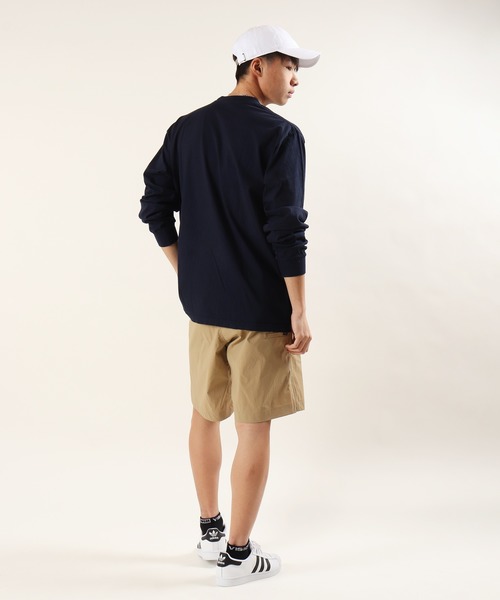 LOS ANGELES APPAREL(ロサンゼルスアパレル)の「【LA APPAREL】USAコットン無地 クルーネック長袖Tシャツ ロンT(Tシャツ/カットソー・メンズ・ネイビー/ホワイト/ブラック・M/L/2XL/XL/S)」の9枚目の写真