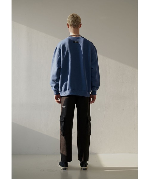 OY（オーワイ）の「ロゴナンバートレーナーMTM/スウェット（スウェット・メンズ・ブラック/ホワイト/グレー/ベージュ/ダークブルー・1/2）」の20枚目の写真