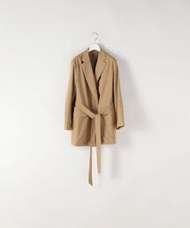STEVEN ALAN�i�X�e�B�[�u�� �A�����j�́u��blurhms��BELTED JACKET/�W���P�b�g�i�e�[���[�h�W���P�b�g�j�v