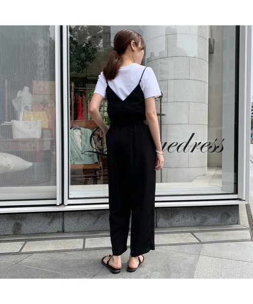 LOUNGEDRESS(ラウンジドレス)の「キャミサロペット(サロペット/オーバーオール・レディース・ブラック・FREE)」の13枚目の写真