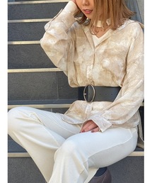 one way | タイダイシアーシャツ(シャツ/ブラウス)