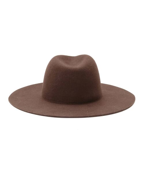 GYDA(ジェイダ)の「シンプルフェルトHAT(ハット・レディース・ブラウン/ベージュ・FREE)」の7枚目の写真