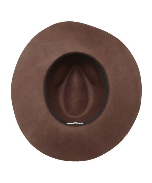 GYDA(ジェイダ)の「シンプルフェルトHAT(ハット・レディース・ブラウン/ベージュ・FREE)」の9枚目の写真