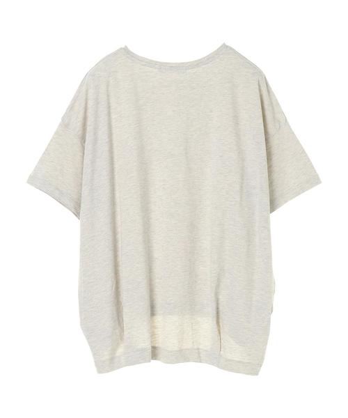 AMERICAN HOLIC(アメリカンホリック)の「裾タック半袖カットプルオーバー2 *〇(Tシャツ/カットソー・レディース・ホワイト系その他・M/L)」の6枚目の写真
