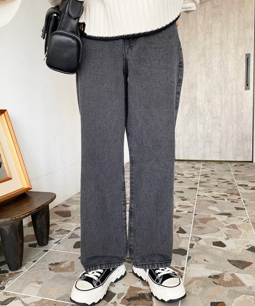 セール】【累計販売枚数25万枚突破！】デニム＆ツイルストレート