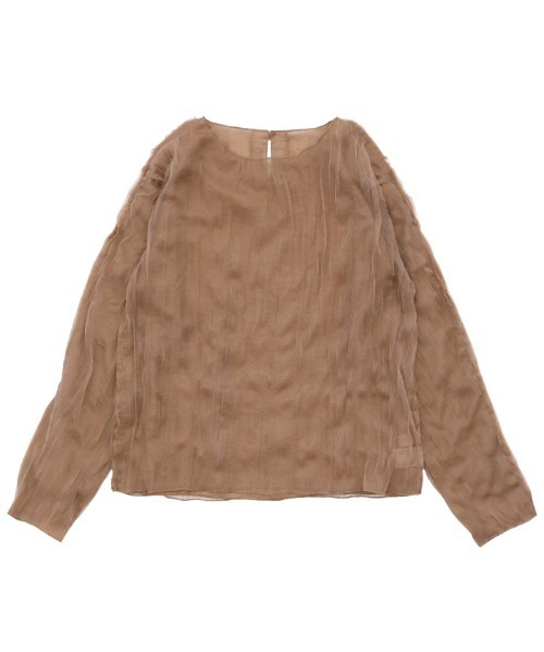 select MOCA(セレクトモカ)の「トゥープライ(two-ply)トップス(Tシャツ/カットソー・レディース・カーキ/ベージュ/ブラウン・FREE)」の11枚目の写真