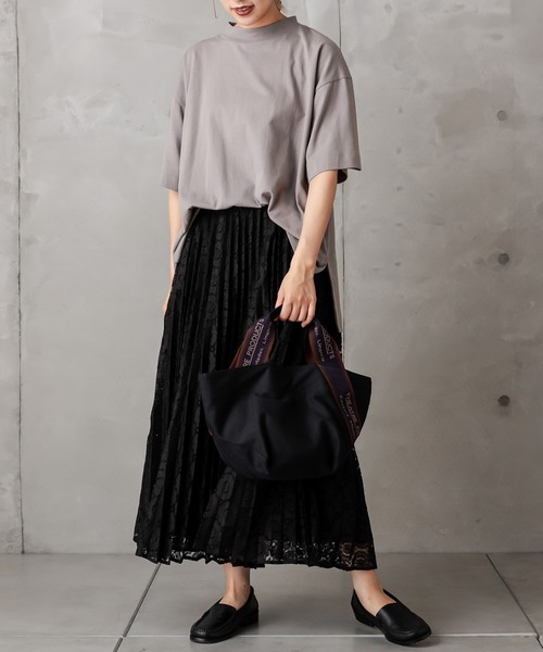 PUAL CE CIN（ピュアルセシン）の「ラッセルレーススカート（スカート・レディース・ブラック/グレー・FREE）」の16枚目の写真