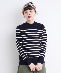 CHILD WOMAN | ●BRITISH WOOL 10GG総針マリンニット(ニット/セーター)