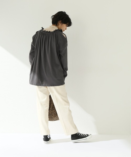 relume レリューム オーバーサイズ プルオーバー トップス JOURNAL STANDARD relume（ジャーナルスタンダード レリューム