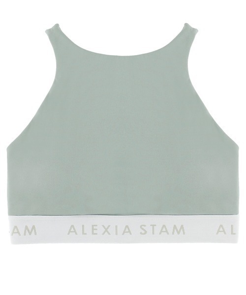ヨガ ALEXIA STAM - ALEXIA STAM Logo Band Training Bra ALEXIA STAM（アリシアスタン）の「Logo Band Color Training