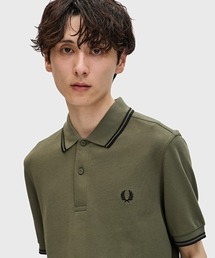 FREDPERRY フレッドペリー　オリーブグリーン ポロシャツ 101CM FRED PERRY｜フレッドペリーのポロシャツ（グリーン・カーキ