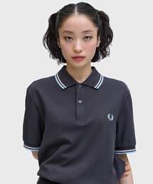 Fred Perry フレッドペリー ポロシャツ グレー 長袖 L AMERICAN RAG CIE（アメリカンラグシー）の「FRED PERRY×RAF SIMONS