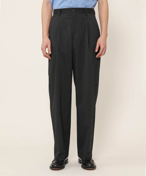 KASHIYAMA（カシヤマ）の「SOLOTEXスーパーストレッチサッカー1タックワイドパンツ（その他パンツ・メンズ・カーキ/ブラック/グレー・マルチサイズ）」の22枚目の写真