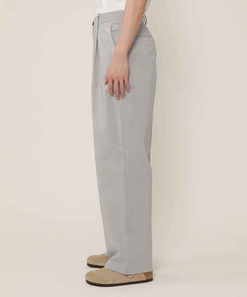 KASHIYAMA（カシヤマ）の「SOLOTEXスーパーストレッチサッカー1タックワイドパンツ（その他パンツ・メンズ・カーキ/ブラック/グレー・マルチサイズ）」の15枚目の写真