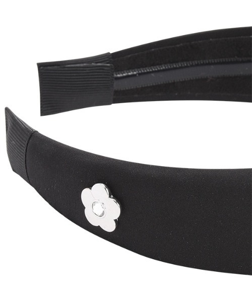 MARY QUANT（マリークワント）の「ベーシックサテン カチューシャ