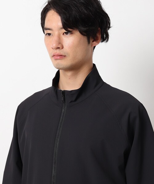 THE SHOP TK (ザ ショップ ティーケー )の「◆FISH NET ファイバースタンドカラーブルゾン(ブルゾン・メンズ・ベージュ/ブラック・03/02/04)」の9枚目の写真