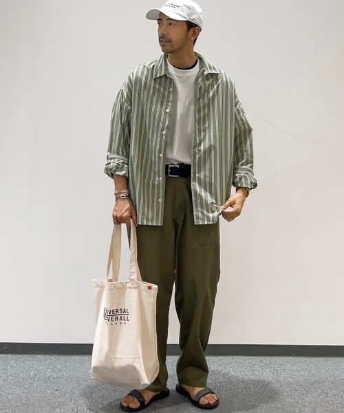 THE SHOP TK (ザ ショップ ティーケー )の「◆イージーケアクロスシャツ(シャツ/ブラウス・メンズ・ホワイト系5/カーキ系2/ブルー系2・02/03/04)」の1枚目の写真