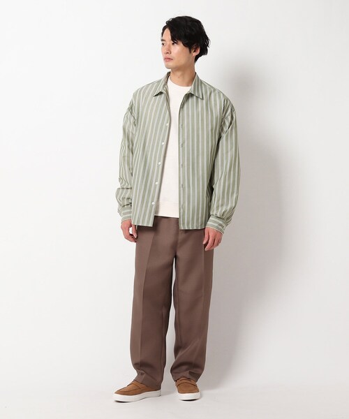 THE SHOP TK (ザ ショップ ティーケー )の「◆イージーケアクロスシャツ(シャツ/ブラウス・メンズ・ホワイト系5/カーキ系2/ブルー系2・02/03/04)」の7枚目の写真