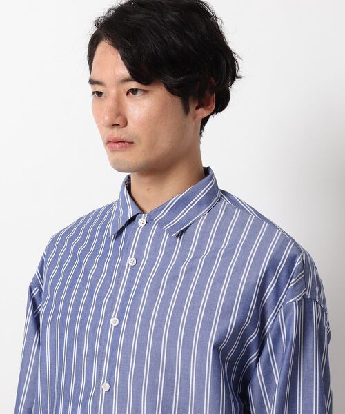 THE SHOP TK (ザ ショップ ティーケー )の「◆イージーケアクロスシャツ(シャツ/ブラウス・メンズ・ホワイト系5/カーキ系2/ブルー系2・02/03/04)」の5枚目の写真