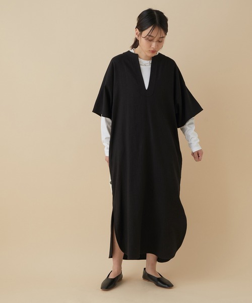 ADAM ET ROPE'(アダムエロペ)の「ソフトレザーフラット(パンプス・レディース・ブラック/ダークブラウン/オフホワイト/シルバー/イエロー・22.5cm/23.5cm/24.5cm/23.0cm/24.0cm)」の8枚目の写真