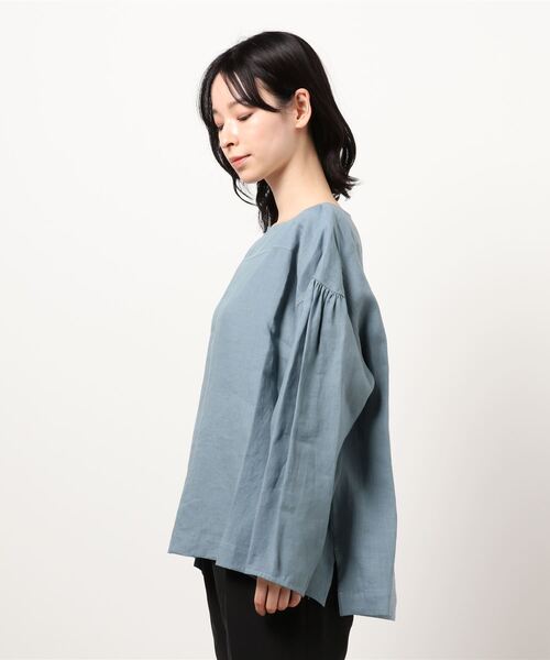 LE GLAZIK（ルグラジック）の「【LE GLAZIK】リネンプルオーバーシャツ