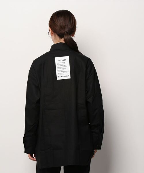 Figments(フィグメンツ)の「バックパッチシャツ(シャツ/ブラウス・レディース・ホワイト/ブラック・FREE)」の17枚目の写真