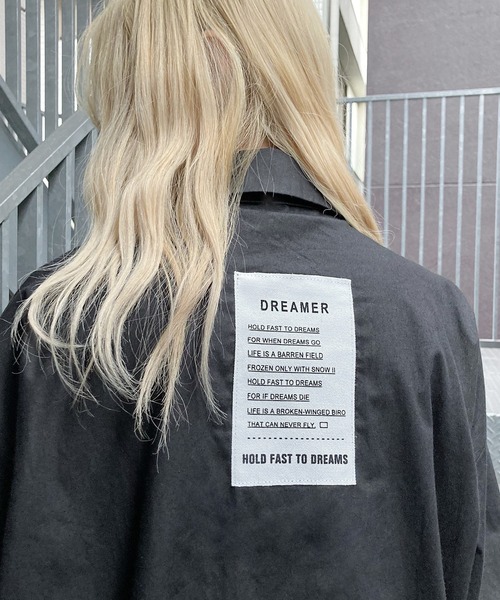 Figments(フィグメンツ)の「バックパッチシャツ(シャツ/ブラウス・レディース・ホワイト/ブラック・FREE)」の18枚目の写真