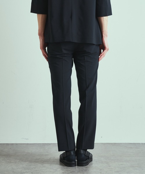 Lui's（ルイス）の「【2×2 セットアップシリーズ 21Summer】 ベーシックスリムトラウザー（スラックス・メンズ・ブラック/パープル/ブルーグリーン・SMALL/MEDIUM）」の11枚目の写真