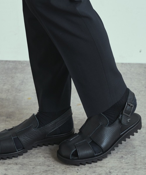 Lui's（ルイス）の「【2×2 セットアップシリーズ 21Summer】 ベーシックスリムトラウザー（スラックス・メンズ・ブラック/パープル/ブルーグリーン・SMALL/MEDIUM）」の5枚目の写真