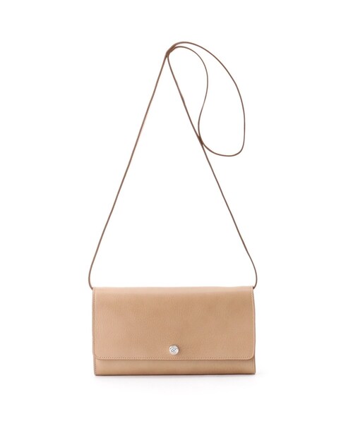 HIROFU(ヒロフ)の「【アクセサリー】クラッチバッグ ウォレットショルダーバッグ レザー 2WAY 本革(商品番号:P25-50604)(クラッチバッグ・レディース・オレンジ/グレー系その他/ライトグレー系/グレー系6/ベージュ系/ブルー系8/ネイビー系6/ブルー系1/ホワイト/オリーブ/ブラウン系その他5/ブルー系5/ダークグリーン系3/オレンジ系1/ネイビー系5/モスグリーン系3/ブルー系その他/ブラック/シルバー系/ネイビー系7/ライトパープル/シルバー系7・00)」の7枚目の写真